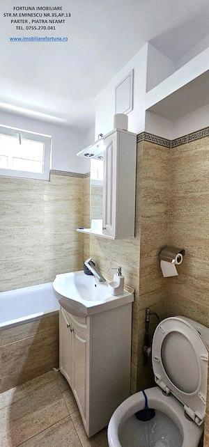 Apartament 2 camere, echipat complet, etaj 2, boxa, zona Centrala- Scoala nr.2 - Spital - imagine 12