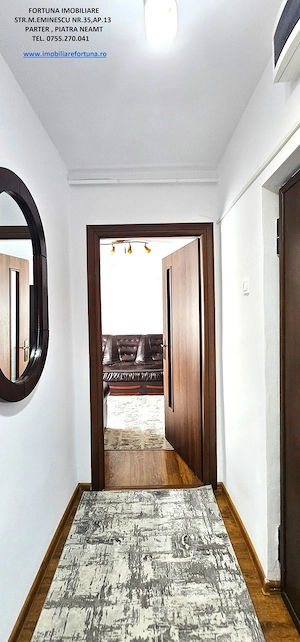 Apartament 2 camere, echipat complet, etaj 2, boxa, zona Centrala- Scoala nr.2 - Spital - imagine 15