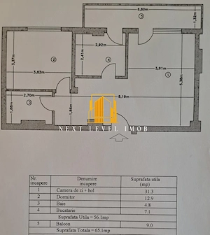 Apartament 2 camere – Strada Teilor | Bloc 2020 | Zonă premium - imagine 8