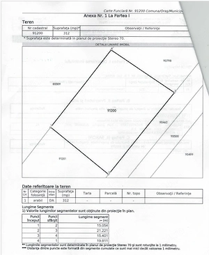 Teren de vanzare Stefanestii Noi Intravilan 1200mp sau 2x600mp + drum - imagine 3