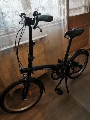 Bicicleta pliabila aluminiu Decathlon BTWIN roti 20"