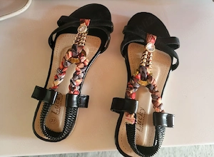 Sandale damă model împletit 