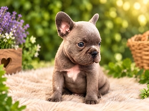 bulldog francez blue
