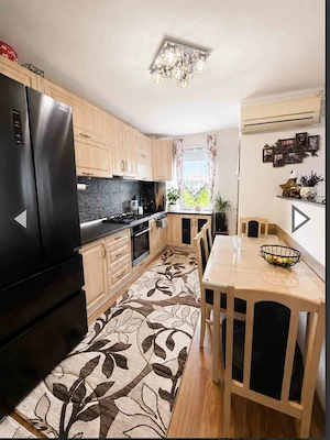 Ioșia Cazaban - 3 camere 67mp UTIL, 2 băi, 2 balcoane - Mobilă PE COMANDĂ + Frigider NOU + 2 TV + Bo - imagine 3