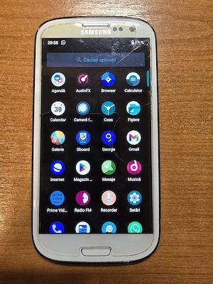 Samsung Galaxy S3 Neo GT-I9301I Android 11 ecran intact functional