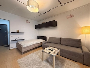 Garsonieră spațioasă Titan complet mobilată și utilată balcon PET FRIENDLY