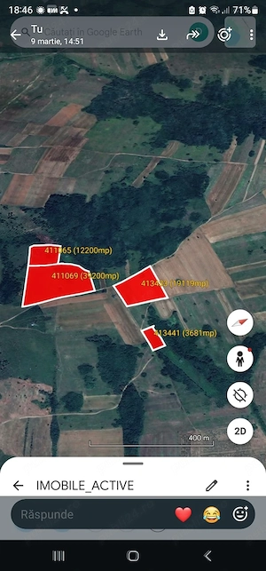 Vand aproximativ 12 hectare in cutina - imagine 2