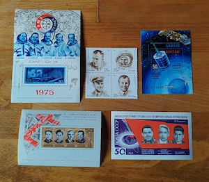 Timbre de colsctie Romania si Rusia