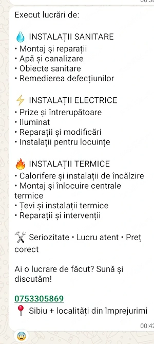 prestari servici