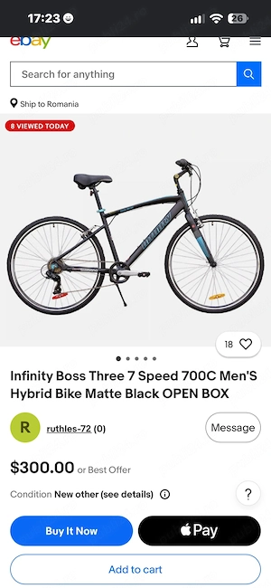 Bicileta Infinyty
