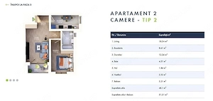 Apartament nou, 2 camere, Etaj 1, decomandat, zona Mehala, loc de parcare, lift, AC - imagine 2