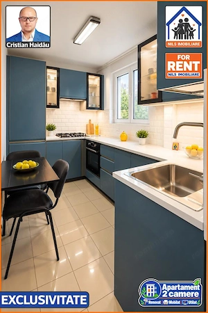 Apartament / Birou | 2 camere | Renovat | Mobilat | Utilat | Tineretul - imagine 5