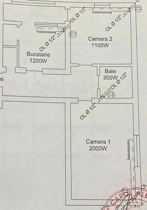 Apartament 2 camere, Etaj 2,decomandat, zona Lipovei, Iulius-Mall, Centrala, Boxa - imagine 7