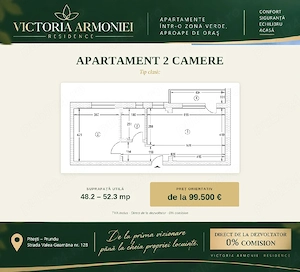 Apartamente noi Pitești Prundu | Bloc finalizat 2026 | 0% comision | TVA inclus - imagine 4