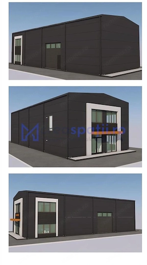Hala  showroom nou, finalizat, 281mp, sos. Iasi - Tomesti - imagine 15