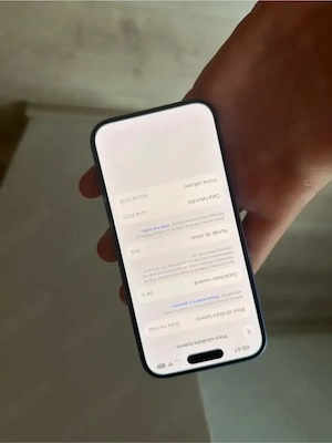 Vand iPhone 16 blue 128 gb 