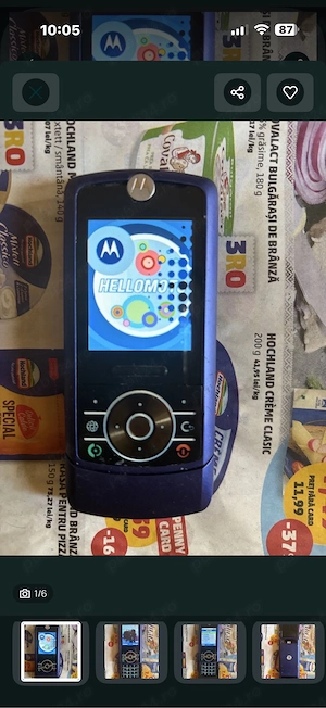 telefon de colectie motorola z3 stare buna - imagine 2