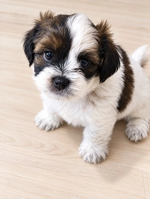 Băiețel bichon havanez mini