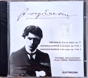 CD Audio - George Enescu (Sigilat Stare impecabilă)