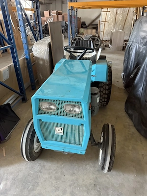 Tractor Lombardini cu tocătoare vegetație de vânzare ! Dizel cu răcire aier 