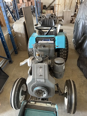 Tractor Lombardini cu tocătoare vegetație de vânzare ! Dizel cu răcire aier  - imagine 2