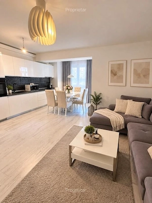 Apartament LUX 3 Camere 2 Bai Centrala Proprie 1 Loc Parcare Privat Zona  Rebreanu Soarelui  - imagine 4