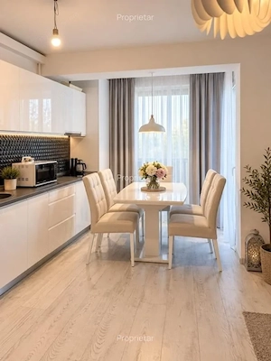 Apartament LUX 3 Camere 2 Bai Centrala Proprie 1 Loc Parcare Privat Zona  Rebreanu Soarelui  - imagine 5