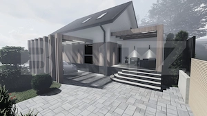 Casă premium în Budiul Mic | Finisaje de lux, garaj modern și zonă liniștită - imagine 3