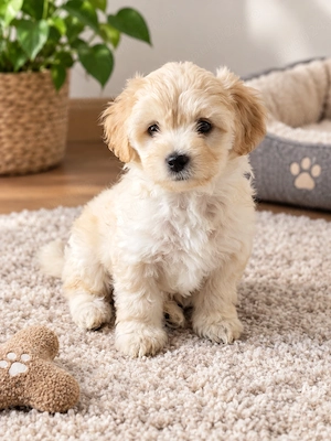 Maltipoo fetiță 1.5 luni