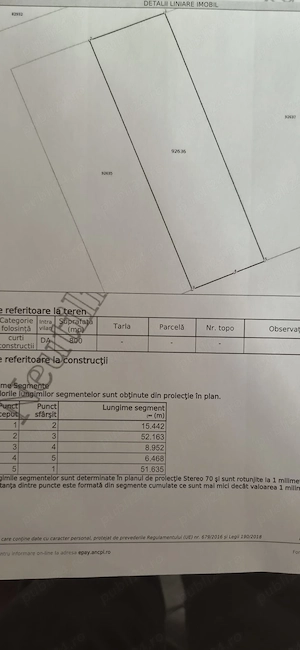 Vand doua loturi teren intravialn, Mosoaia, Hintesti, in suprafata de 800 si 1600 mp cu utilitati - imagine 13