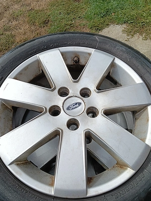 Cauciucuri de vară genti aluminiu  205/55/16 Ford focus 2 /2005 - imagine 2