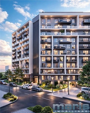 Apartament cu 2 camere et 2 la  Skyline City amenajat cu parcare