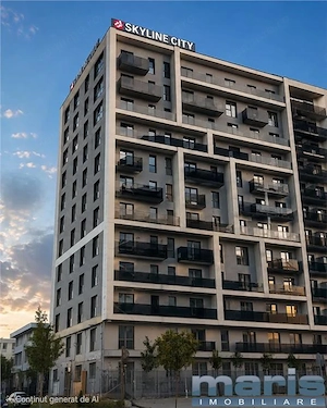 Apartament cu 2 camere et 2 la  Skyline City amenajat cu parcare - imagine 8