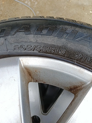 Cauciucuri de vară genti aluminiu  205/55/16 Ford focus 2 /2005 - imagine 5