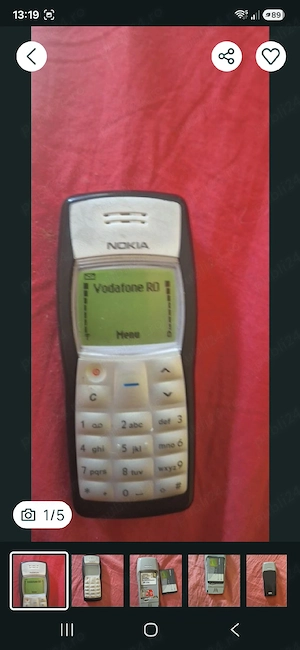 Nokia 1100 +încărcător 