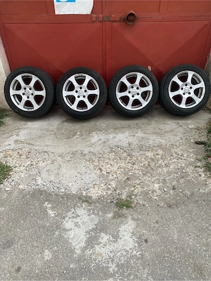 Vând roți complete din aliaj 16" Audi A 3