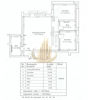 Apartament Premium 3 Camere | 87 MP + Grădină 94 MP | Braytim