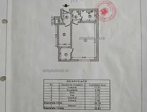 Garsoniera Spatioasa Etaj Intermediar Doamna Ghica - imagine 9