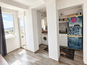 Garsonieră 32 mp, mobilată și utilată, cu centrală termică, AC și balcon - imagine 7
