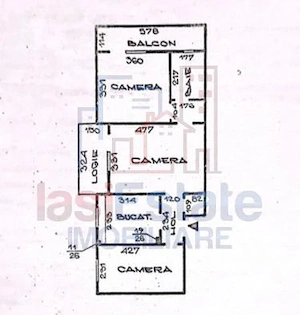Apartament 3 camere zona Podu Ros - imagine 2