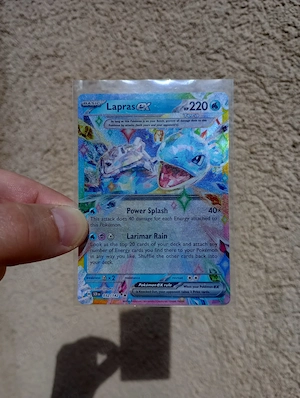Card Pokémon Lapras EX