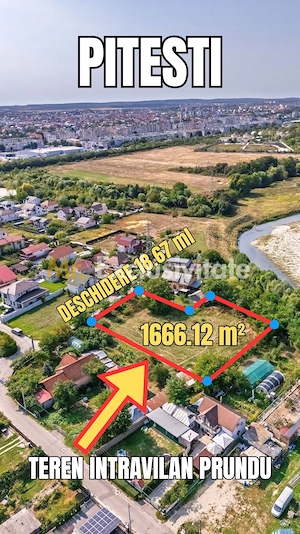 Teren intravilan Prundu - oportunitate excelentă de investiție!