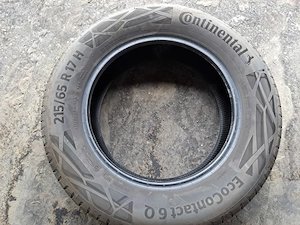 Vand anvelope de vara Continental EcoContact 6q  215/65 R17 H Dacia Duster 2026