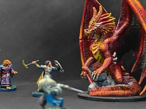 Serviciu pictat figurine (ex Dungeons & Dragons, Warhammer)