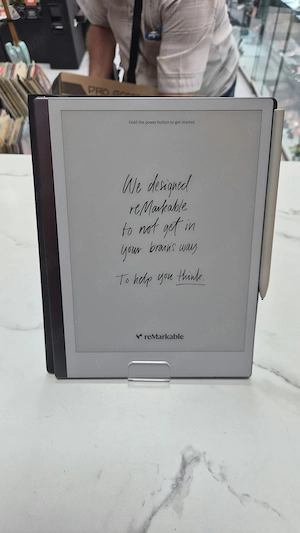 Used Products Bucuresti  Tableta ePaper reMarkable 2, 10.3Inch, Husa, Alb Negru + Creion Digital reM