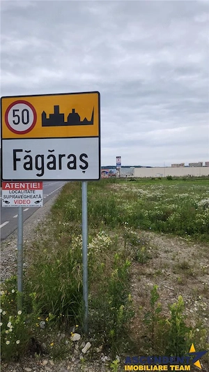 Teren intravilan 10.744 mp, Fagaras, zona comerciala,2 fronturi, utilitati, parcelabil - imagine 11