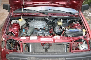 Dezmembrez ford fiesta 1.1 benzina, an 1990-1995 - imagine 3