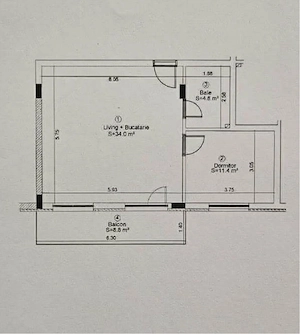 De vanzare apartament 2 camere Floresti Cluj - imagine 5