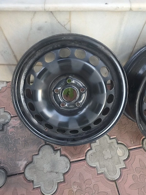 Jante tabla R16, 5x112 originale Vw  - imagine 4