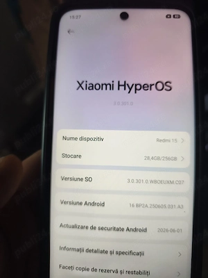 Telefon Xiaomi redmi 15 